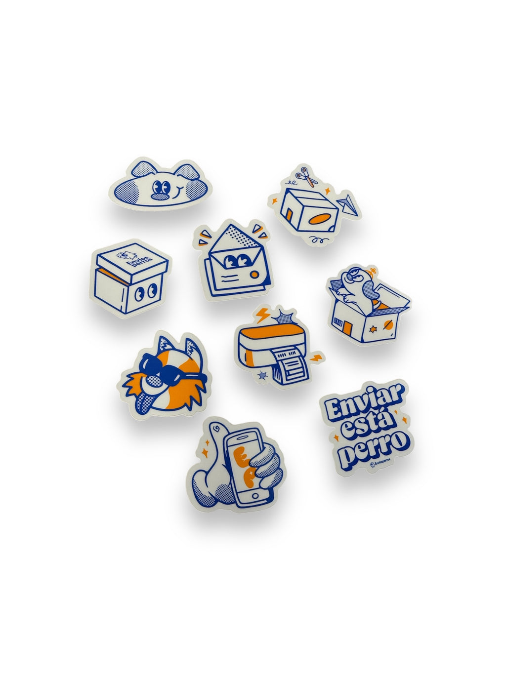 Stickers perrones (Kit de 9)