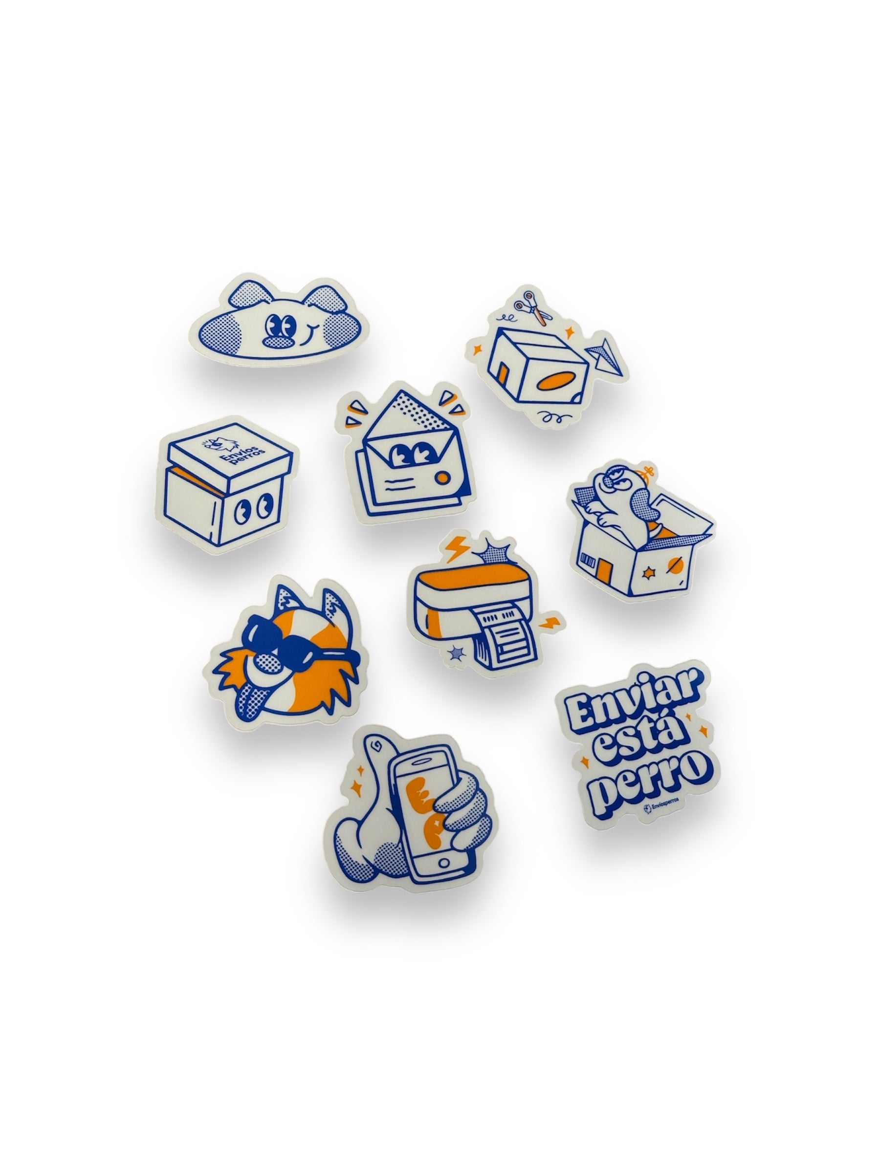 Stickers perrones (Kit de 9)
