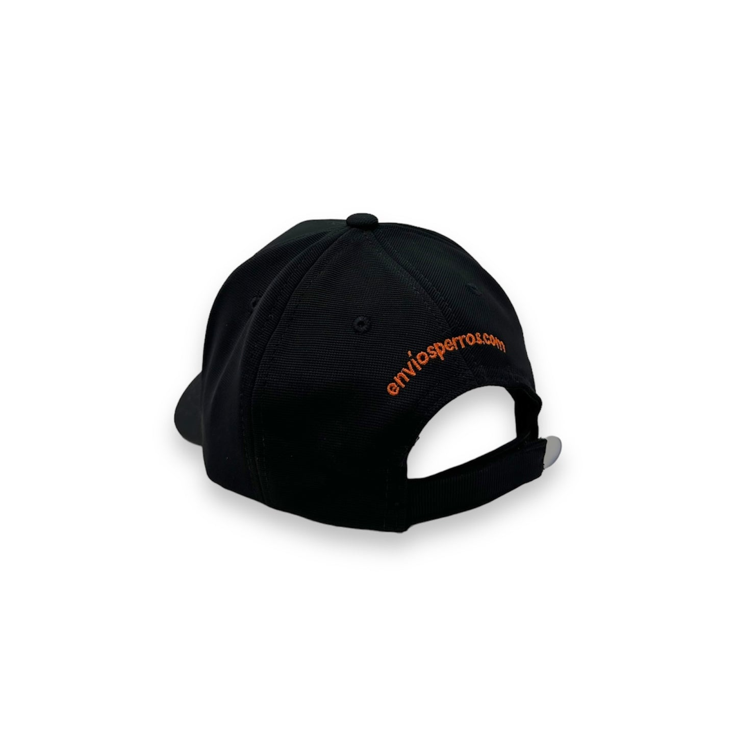 Gorra negra unisex bordada