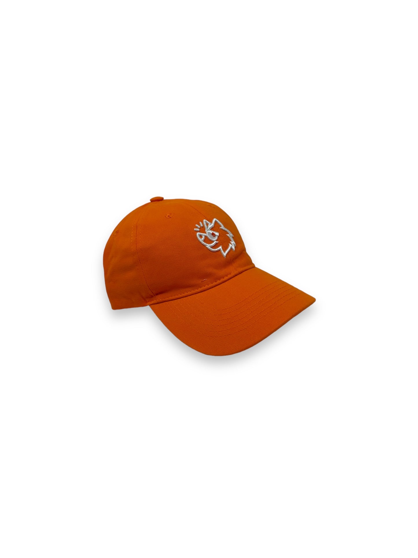 Gorra Naranja sin estructura broche metálico